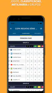 App Esportivo screenshot