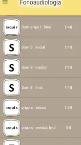 App Fonoaudiologia :exercícios screenshot