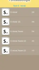 App Fonoaudiologia :exercícios screenshot