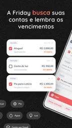 Friday: pagamento de contas 3