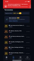 Seismo - Alertas de Terremotos 2