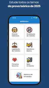Aprova+ Prova de Habilitação screenshot