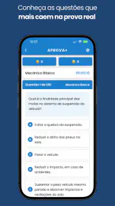 Aprova+ Prova de Habilitação screenshot