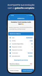 Aprova+ Prova de Habilitação screenshot