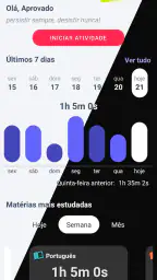 Aprovado - Controle de Estudos 1