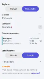 Aprovado - Controle de Estudos 3