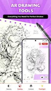 AR Art Draw - Trace Sketch App screenshot