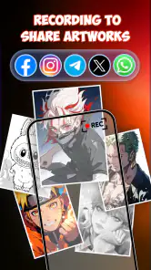 AR Draw Anime: Como desenhar screenshot