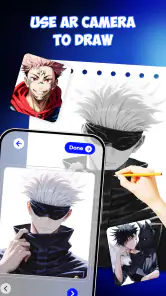 AR Draw Anime: Como desenhar screenshot