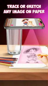AR Draw Anime: Como desenhar screenshot