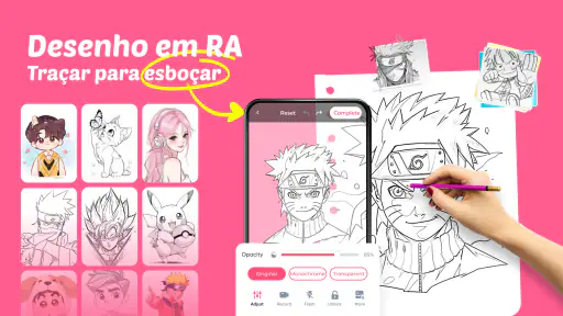 AR Drawing: Esboço e Pintura 1