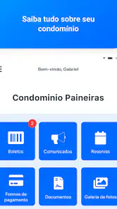 Área do Condômino screenshot