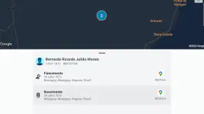 Árvore do FamilySearch screenshot