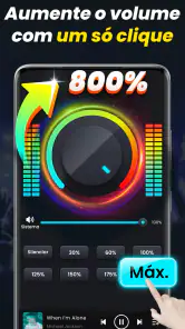 Aumentar volume do celular screenshot