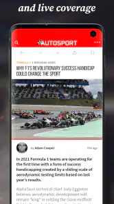 Autosport screenshot