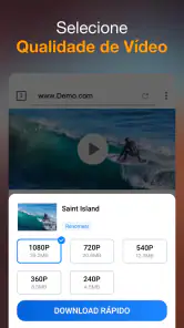 Baixador de Vídeos screenshot