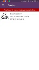 BaladAPP Check-In screenshot