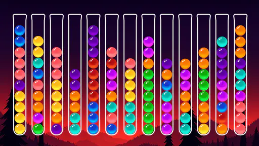 Ball Sort: Classifique Cores 1