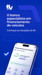 banco BV: Conta, Crédito e + 1