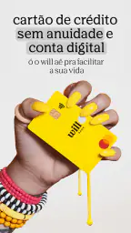 Banco will: Cartão de crédito 2