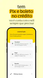 Banco will: Cartão de crédito 3