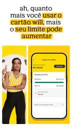 Banco will: Cartão de crédito 4