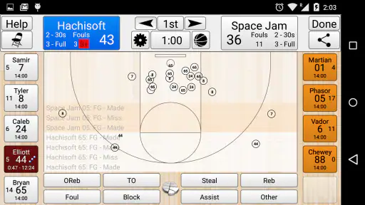 Basketball Stat Tracker 1