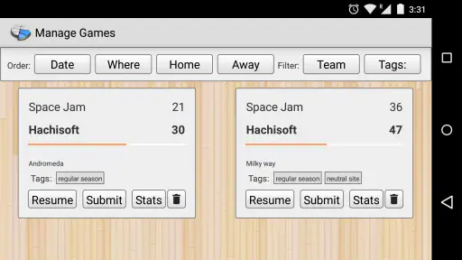 Basketball Stat Tracker 5