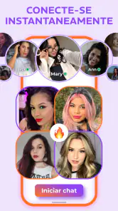 Bate-papo Online: Talkie Live screenshot