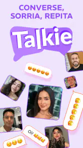 Bate-papo Online: Talkie Live screenshot
