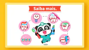 Bebê Panda: cuidado dental screenshot