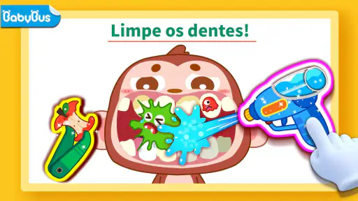 Bebê Panda: cuidado dental 7