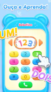 BebeFinn Brincar de Celular screenshot