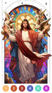 Bible Color Pintar por Números screenshot
