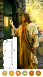 Bible Color Pintar por Números 5