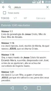 Biblia João Ferreira Almeida screenshot