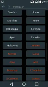 Biblia João Ferreira Almeida screenshot