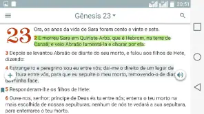 Biblia João Ferreira Almeida screenshot