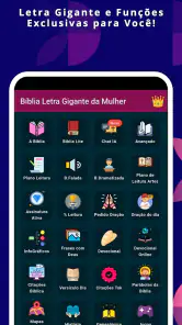 Bíblia Letra Gigante da Mulher screenshot