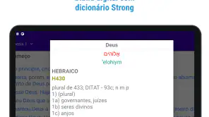 Bíblia Strong (Português) screenshot