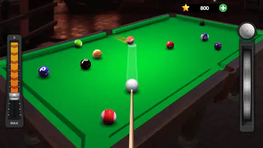 Bilhar Clássico 3D - Bola 8 3