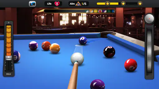 Bilhar Clássico 3D - Bola 8 5