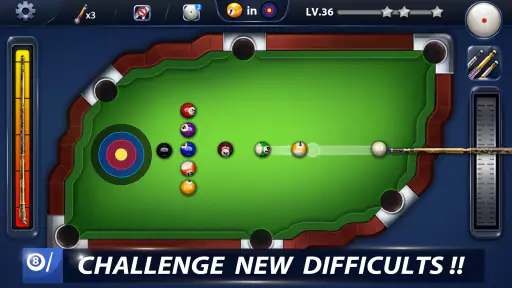 Bilhar com bola:sinuca offline 2