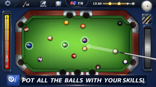 Bilhar com bola:sinuca offline 4