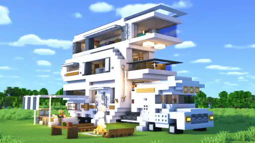 Block Crazy Robo Craft World 1