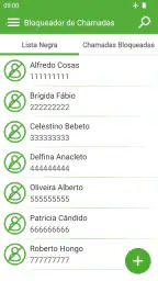 Bloquear chamadas e spam 1