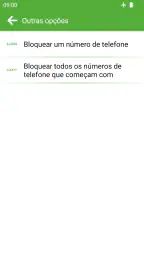 Bloquear chamadas e spam 3