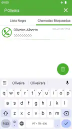 Bloquear chamadas e spam 7
