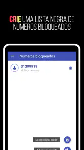 Bloqueio De Chamadas screenshot