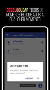 Bloqueio De Chamadas screenshot
